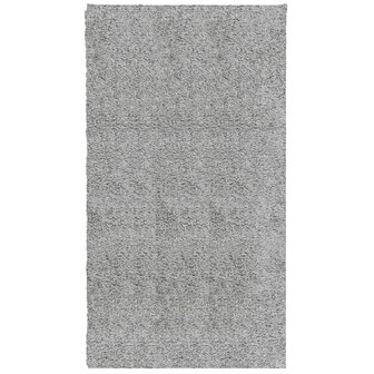 Vloerkleed PAMPLONA shaggy hoogpolig modern 60x110 cm grijs 8721012228511 2