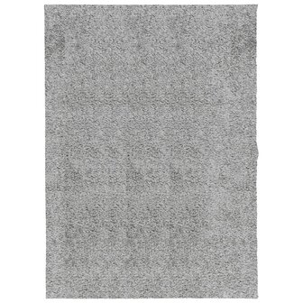 Vloerkleed PAMPLONA shaggy hoogpolig modern 140x200 cm grijs 8721012228580 2