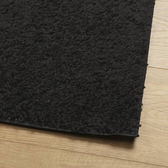 Vloerkleed PAMPLONA shaggy hoogpolig modern 80x250 cm zwart 8721012228764 4