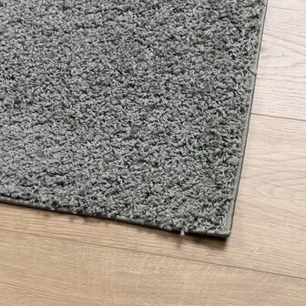 Vloerkleed PAMPLONA shaggy hoogpolig modern 80x150 cm groen 8721012228962 4