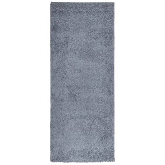 Vloerkleed PAMPLONA shaggy hoogpolig modern 80x200 cm blauw 8721012229198 2