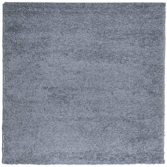 Vloerkleed PAMPLONA shaggy hoogpolig modern 120x120 cm blauw 8721012229228 2