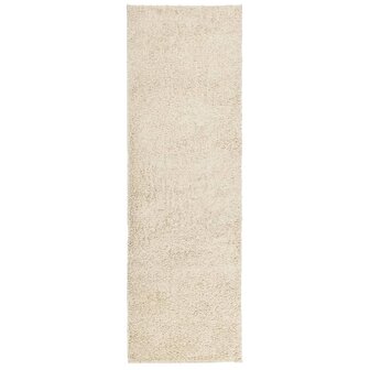 Vloerkleed PAMPLONA shaggy hoogpolig modern 80x250 cm goudkleur 8721012229426 2