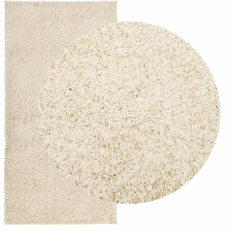 Vloerkleed PAMPLONA shaggy hoogpolig modern 100x200 cm goud 8721012229433 3