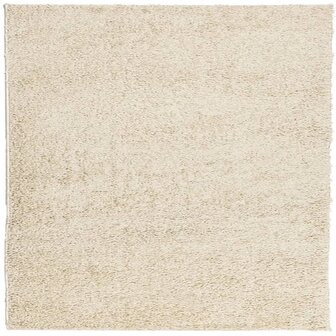 Vloerkleed PAMPLONA shaggy hoogpolig modern 160x160 cm goud 8721012229471 2