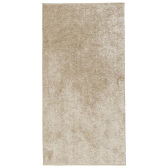 Vloerkleed ISTAN hoogpolig glanzend 100x200 cm beige 8721012232525 2