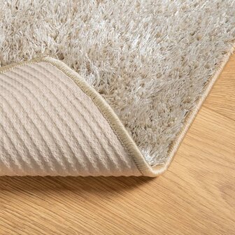 Vloerkleed ISTAN hoogpolig glanzend 120x170 cm beige 8721012232532 5