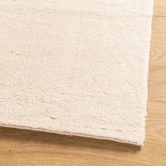 Vloerkleed HUARTE laagpolig zacht wasbaar 80x150 cm beige 8721012226159 4