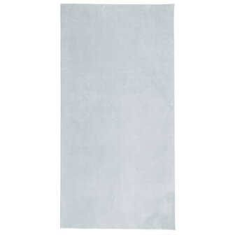 Vloerkleed HUARTE laagpolig zacht wasbaar 100x200 cm blauw 8721012227323 2