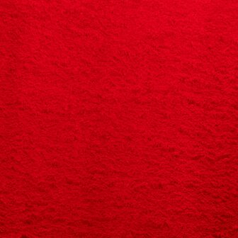 Vloerkleed HUARTE laagpolig zacht wasbaar 60x110 cm rood 8721012227668 9