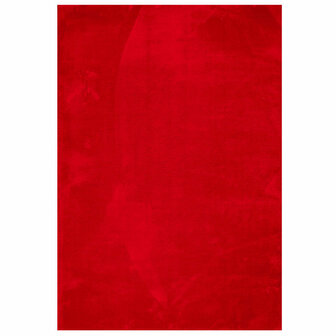 Vloerkleed HUARTE laagpolig zacht wasbaar 120x170 cm rood 8721012227729 2