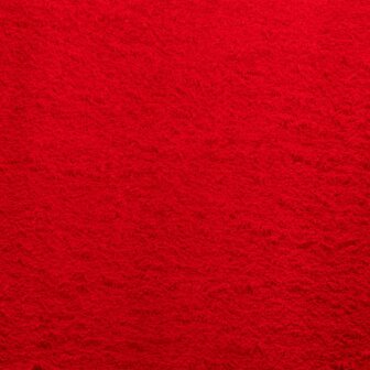 Vloerkleed HUARTE laagpolig zacht wasbaar 120x170 cm rood 8721012227729 9