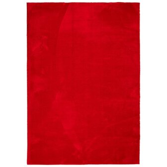 Vloerkleed HUARTE laagpolig zacht wasbaar 140x200 cm rood 8721012227736 2