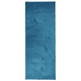 Vloerkleed OVIEDO laagpolig 80x200 cm turquoise 8721012231979 2