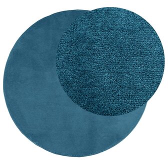 Vloerkleed OVIEDO laagpolig &Oslash; 100 cm turquoise 8721012232112 3