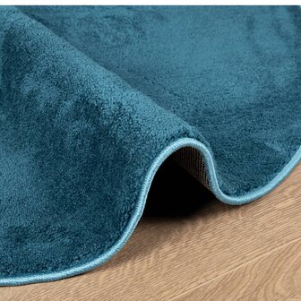 Vloerkleed OVIEDO laagpolig &Oslash; 120 cm turquoise 8721012232129 6