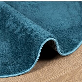 Vloerkleed OVIEDO laagpolig &Oslash; 160 cm turquoise 8721012232136 6