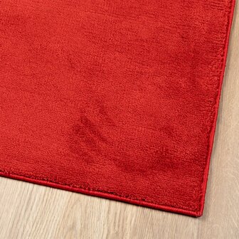 Vloerkleed OVIEDO laagpolig 60x110 cm rood 8721012232174 4