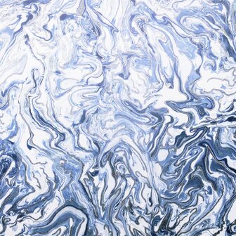 DUTCH WALLCOVERINGS Behang Liquid Marble blauw 5050192693929 2