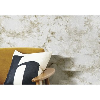 Noordwand Behang Friends &amp; Coffee Marble Concrete grijs en metallic 8022560166813 1