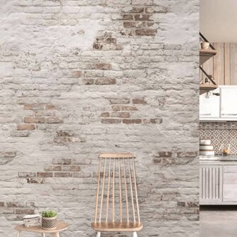 DUTCH WALLCOVERINGS Fotobehang Old Brick Wall beige bruin 5411012426095 2