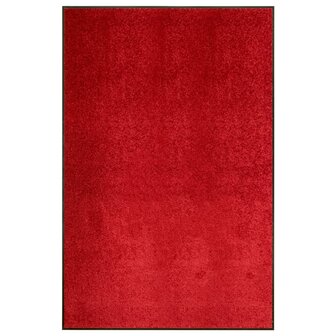 Deurmat wasbaar 120x180 cm rood 8720286064788 1