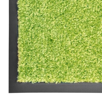 Deurmat wasbaar 60x90 cm groen 8720286064801 3