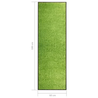 Deurmat wasbaar 60x180 cm groen 8720286064818 6