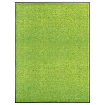 Deurmat wasbaar 90x120 cm groen 8720286064825 1