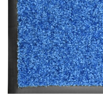 Deurmat wasbaar 90x150 cm blauw 8720286064955 5