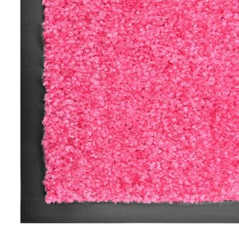 Deurmat wasbaar 60x90 cm roze 8720286064986 3