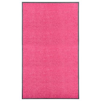 Deurmat wasbaar 90x150 cm roze 8720286065013 1