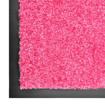 Deurmat wasbaar 90x150 cm roze 8720286065013 3