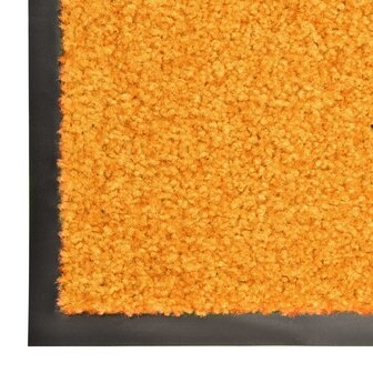 Deurmat wasbaar 60x90 cm oranje 8720286065044 5