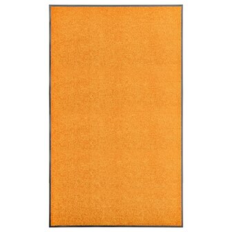 Deurmat wasbaar 90x150 cm oranje 8720286065075 1