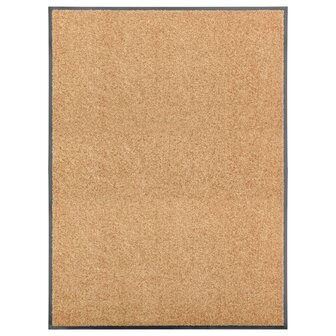 Deurmat wasbaar 90x120 cm cr&egrave;me 8720286065181 1