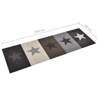 Keukenmat wasbaar Stars 60x300 cm 8720286242308 5