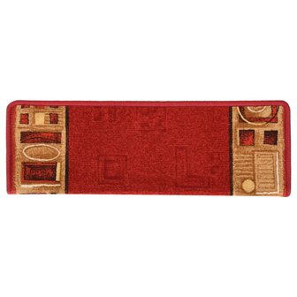 Trapmatten zelfklevend 15 st 65x21x4 cm rood 8720286288375 6