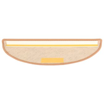 Trapmatten zelfklevend 15 st sisal-look 56x17x3 cm oranje 8720286329597 5