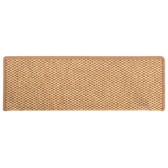 Trapmatten zelfklevend 15 st sisal-look 65x21x4 cm oranje 8720286329832 4