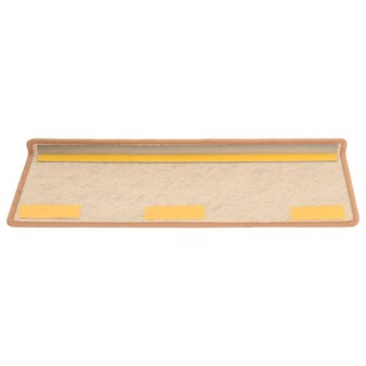 Trapmatten zelfklevend 15 st sisal-look 65x21x4 cm oranje 8720286329832 5