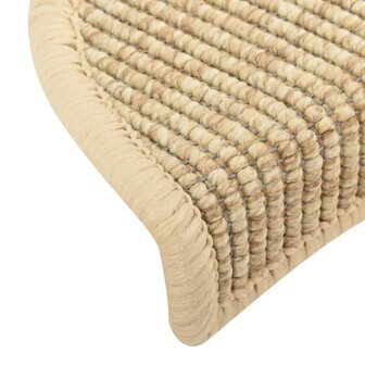 Trapmatten zelfklevend 15 st 56x17x3 cm lichtbeige 8720286329917 7