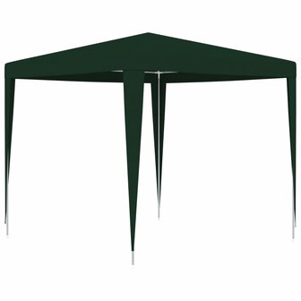 Partytent professioneel 90 g/m&sup2; 2,5x2,5 m groen 8719883767550 1