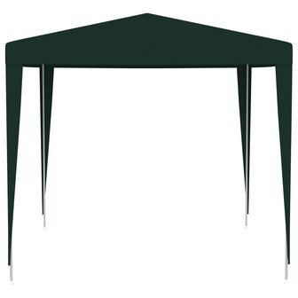 Partytent professioneel 90 g/m&sup2; 2,5x2,5 m groen 8719883767550 2