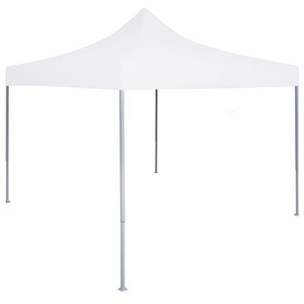 Partytent inklapbaar 3x3 m staal wit 8719883800127 1