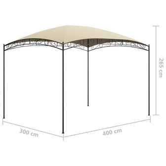 Prieel 180 g/m&sup2; 3x4x2,65 m cr&egrave;me 8720286153239 5