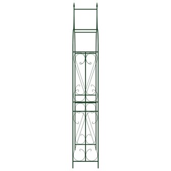 Tuinboog 120x38x258 cm ijzer donkergroen 8719883757360 3