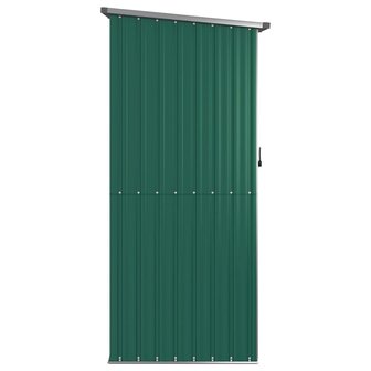 Tuinschuur 118,5x97x209,5 cm gegalvaniseerd staal groen 8720286512685 5