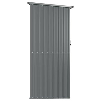 Tuinschuur 118,5x97x209,5 cm gegalvaniseerd staal grijs 8720286512692 5