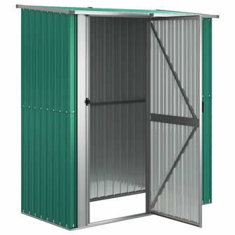 Tuinschuur 180,5x97x209,5 cm gegalvaniseerd staal groen 8720286512722 4